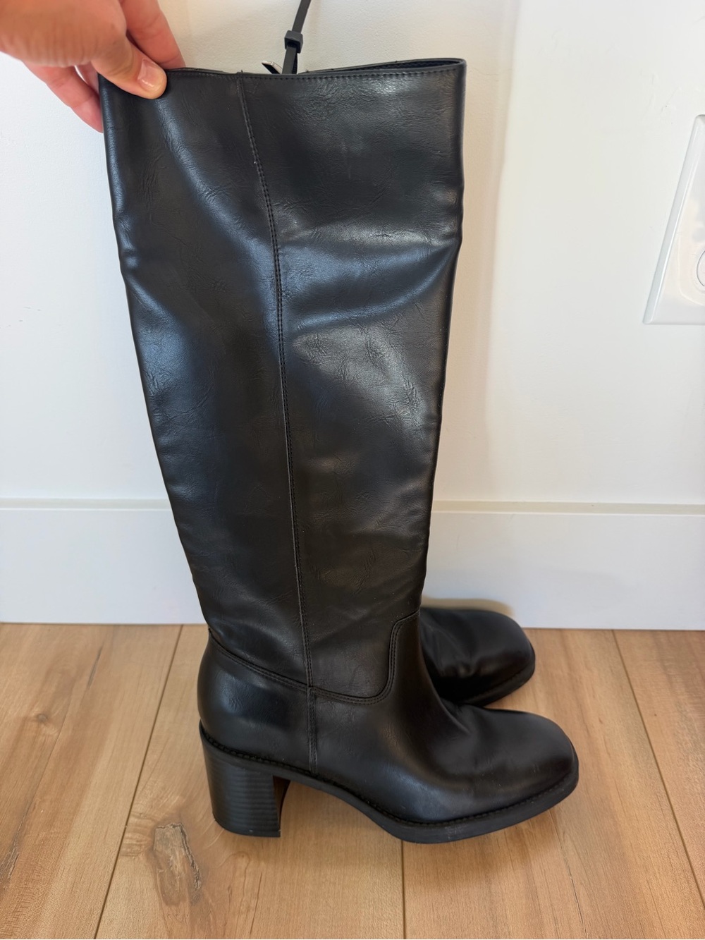 Nordstrom Rack Classic Black Knee-High Women's Boots
